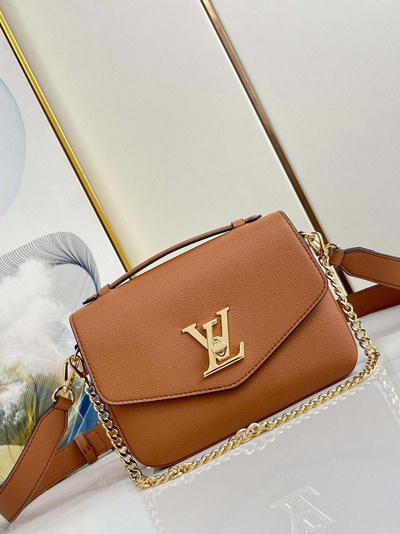 ルイヴィトン並行輸入品 LOUIS VUITTON オックスフォード キャラメル グレインカーフレザー M22952 ルイヴィトン ショルダーバッグ レディース 人気 - 画像 (9)