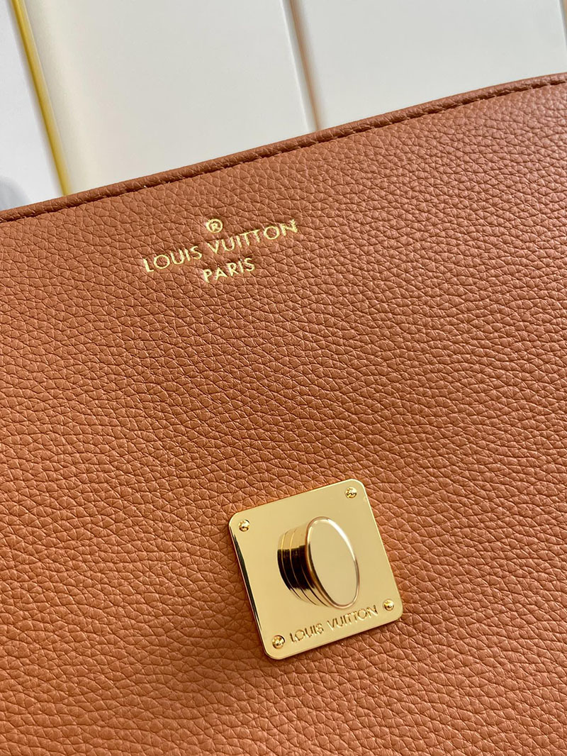 ルイヴィトン並行輸入品 LOUIS VUITTON オックスフォード キャラメル グレインカーフレザー M22952 ルイヴィトン ショルダーバッグ レディース 人気 - 画像 (4)