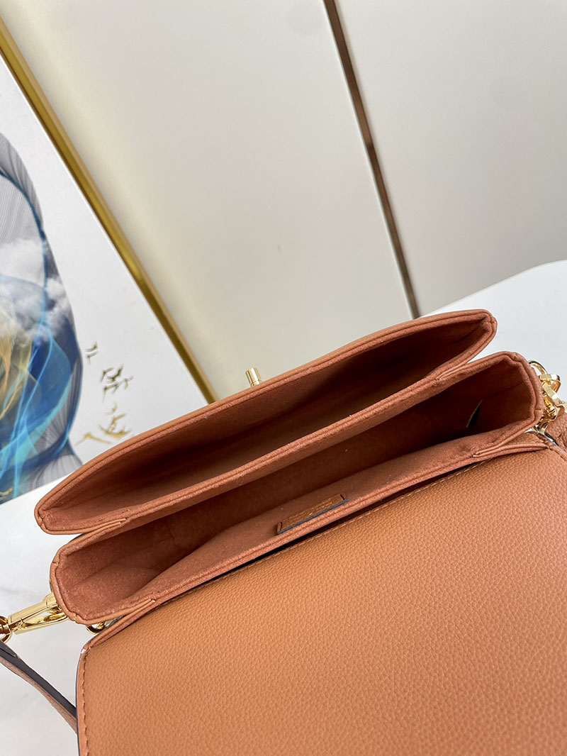 ルイヴィトン並行輸入品 LOUIS VUITTON オックスフォード キャラメル グレインカーフレザー M22952 ルイヴィトン ショルダーバッグ レディース 人気 - 画像 (3)