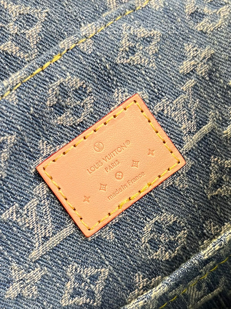 ルイヴィトン並行輸入品 LOUIS VUITTON LV リミックス ヴェニス ブルーデニム モノグラムデニム M46836 ルイヴィトン リュック デニム - 画像 (2)