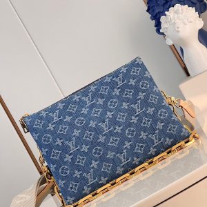 ルイヴィトン デニム ショルダーバッグ