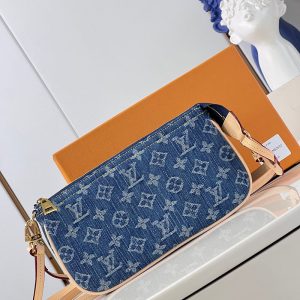 ルイヴィトン デニム ショルダーバッグ