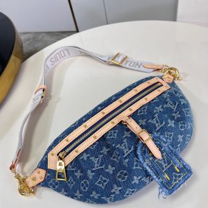 ルイ ヴィトン バムバッグ デニム