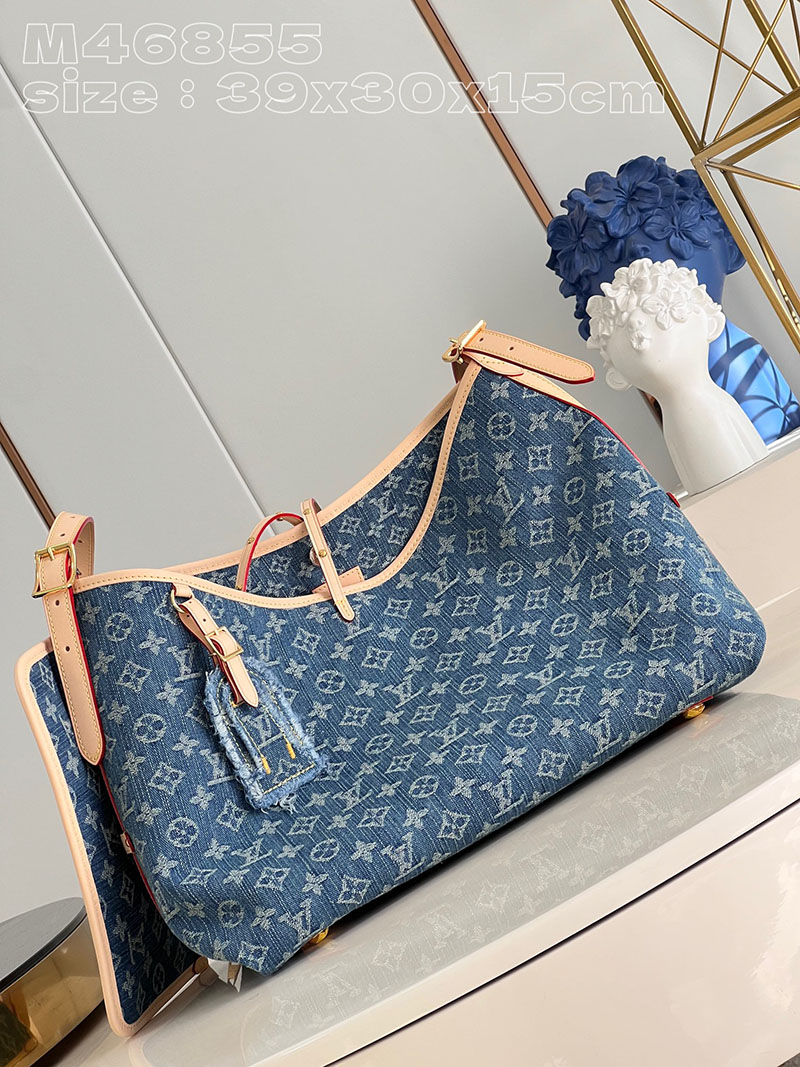 ルイヴィトン並行輸入品 LOUIS VUITTON キャリーオールNM MM ブルーデニム モノグラムデニム M46855 ルイヴィトン トートバッグ 人気ランキング - 画像 (9)