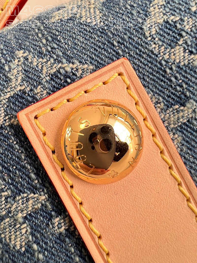 ルイヴィトン並行輸入品 LOUIS VUITTON キャリーオールNM MM ブルーデニム モノグラムデニム M46855 ルイヴィトン トートバッグ 人気ランキング - 画像 (6)