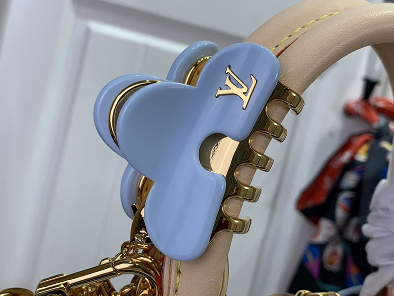 ルイヴィトン並行輸入品 LOUIS VUITTON アルマ BB ブルー モノグラムヴェルニ lv301944 ルイヴィトン ヴェルニ バッグ - 画像 (5)