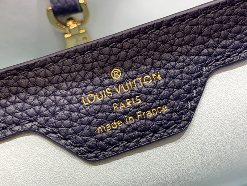 ルイヴィトン並行輸入品 LOUIS VUITTON カプシーヌ BB ネイビー ブルー トリヨンレザー lv301953 ヴィトン カプシーヌ 値段 - 画像 (2)