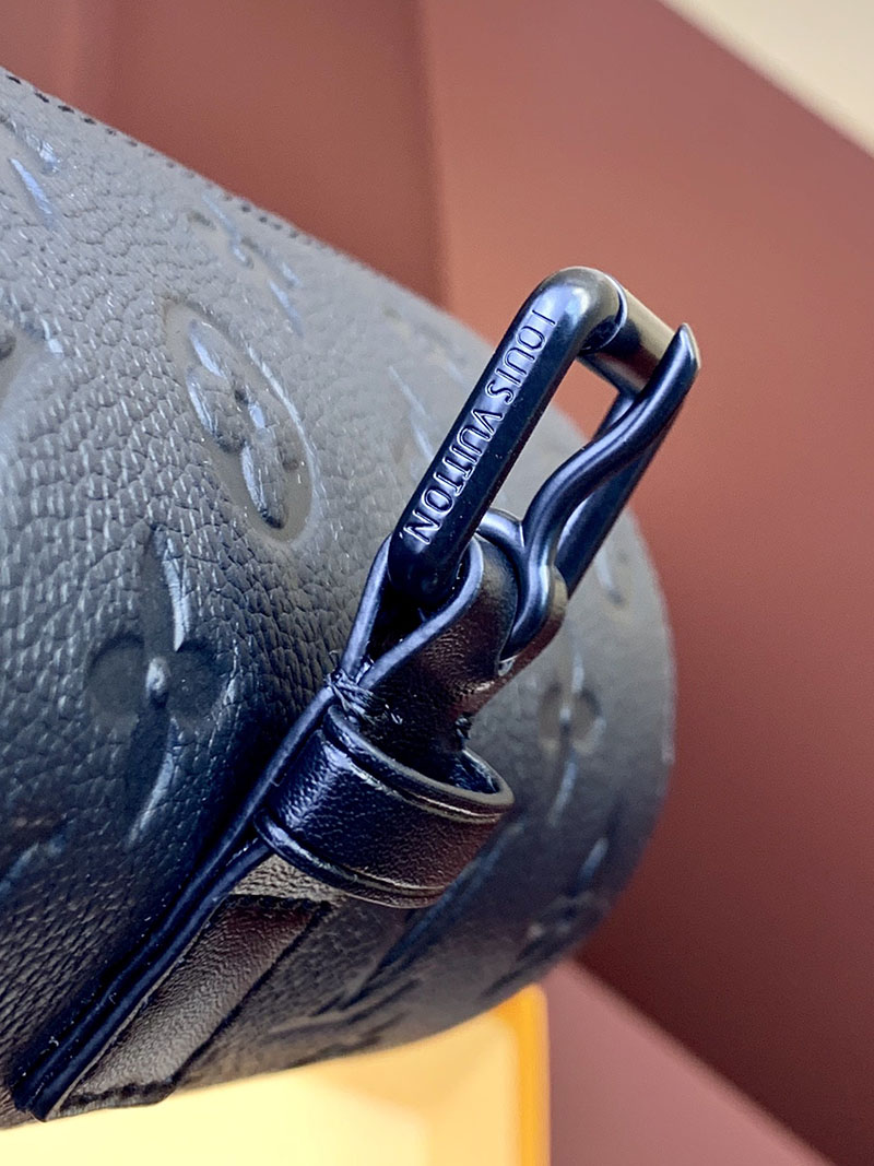 ルイヴィトン並行輸入品 LOUIS VUITTON エテュイ・3 モントル ブラック トリヨンレザー M10147 時計ケース おしゃれ - 画像 (2)