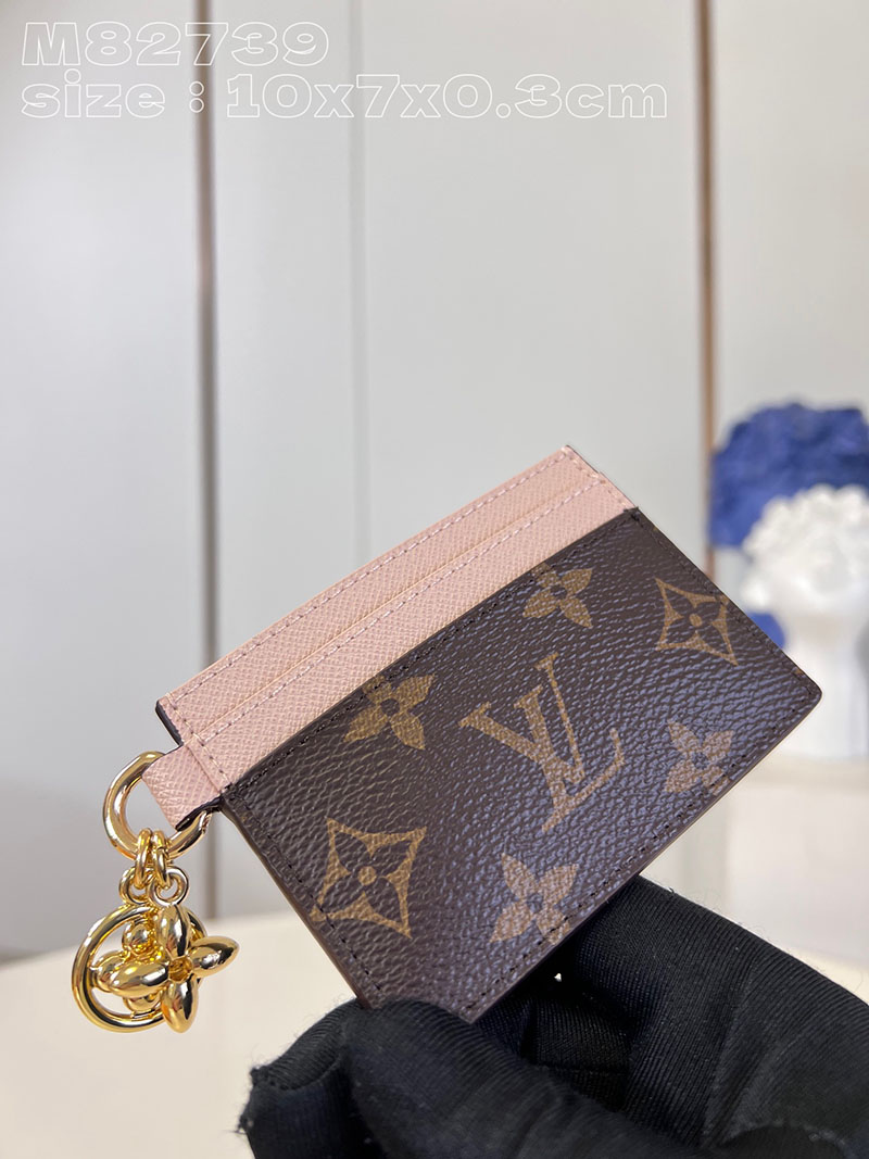 ルイヴィトン並行輸入品 LOUIS VUITTON ポルト カルト・LV チャーム マシュマロ モノグラム M82739 ルイヴィトン カードケース 人気 - 画像 (6)