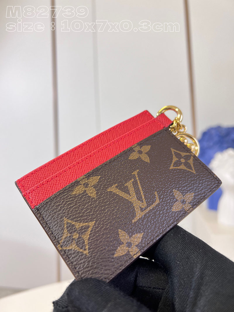 ルイヴィトン並行輸入品 LOUIS VUITTON ポルト カルト・LV チャーム スリーズ モノグラム lv301972 ルイヴィトン カードケース モノグラム - 画像 (5)