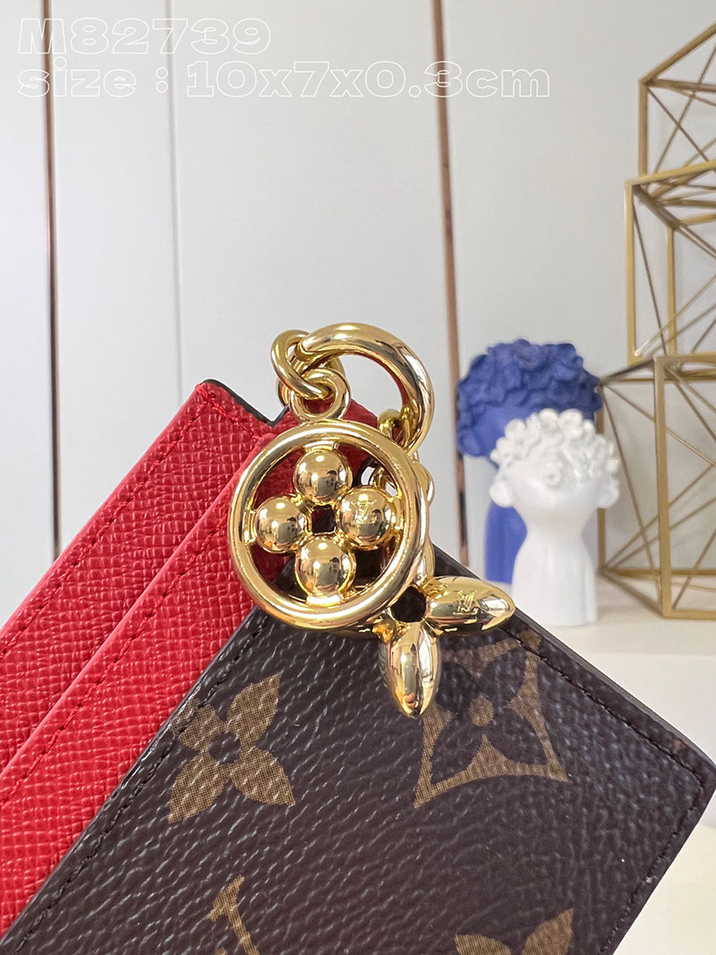 ルイヴィトン並行輸入品 LOUIS VUITTON ポルト カルト・LV チャーム スリーズ モノグラム lv301972 ルイヴィトン カードケース モノグラム - 画像 (4)