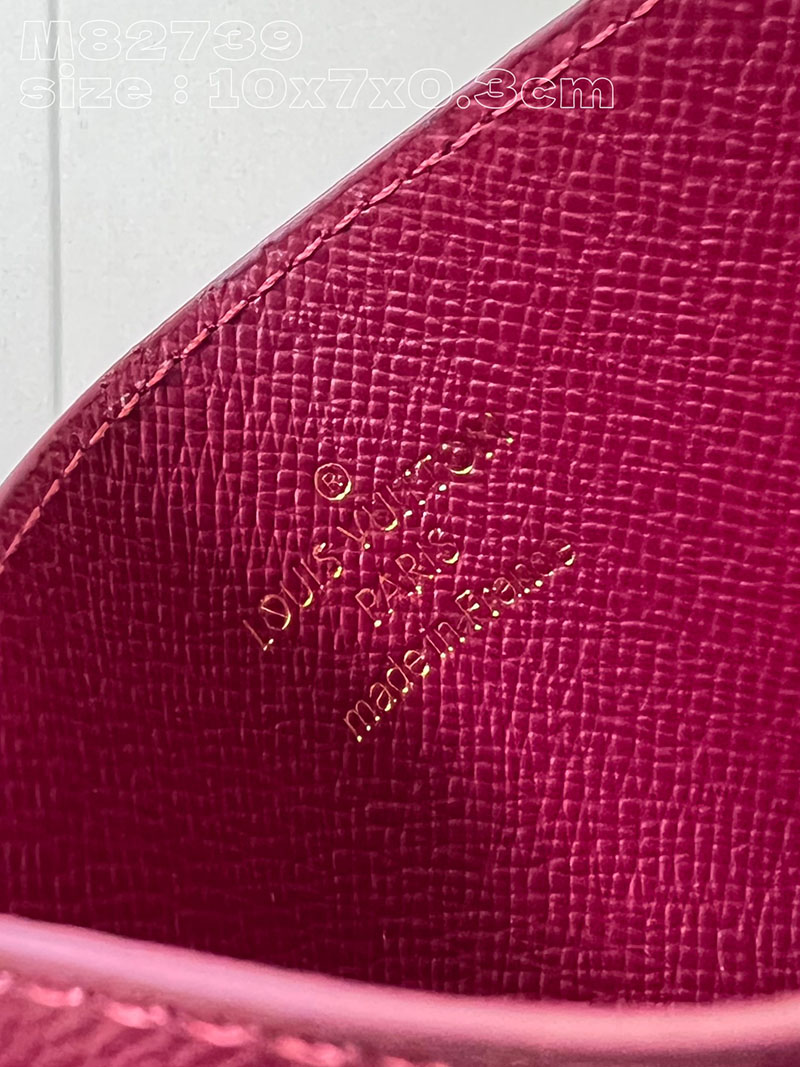 ルイヴィトン並行輸入品 LOUIS VUITTON ポルト カルト・LV チャーム フューシャ モノグラム lv301973 カードケース ブランド レディース 人気 - 画像 (2)